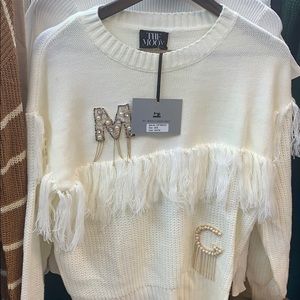 Moon collection sweater.